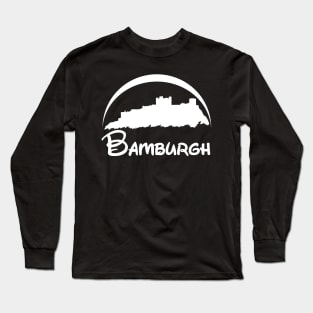 Bamburgh Castle (White Logo) Long Sleeve T-Shirt